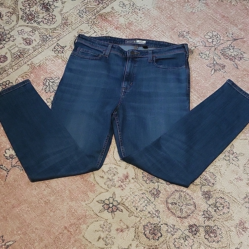 Carhartt Women's Slim Fit Rugged Flex Tapered High Rise Jean - Size 16